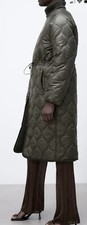 Zara Khaki Reversible Parka