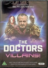 Doctor Who -The Villains -2-DVD -NEW (BBC Sc-Fi TV/Interviews/Daleks/Omega) R0 