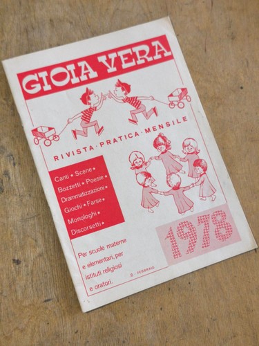Gioia vera rivista - vera,