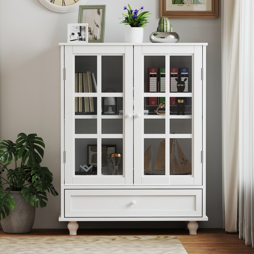 Vetrina curio legno con - in,