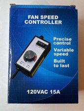 Ventilatore/Router Variabile Regolatore Velocità Idroponico In Linea Vortice Soffiatore Scarico