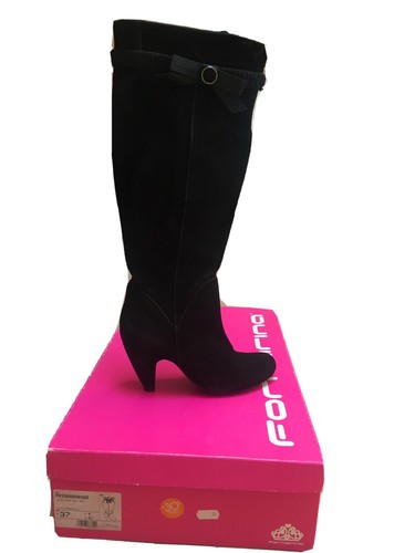 Stivale nero donna fornarina - nero,