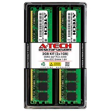 2 GB 2x1 GB PC2-5300U Dell