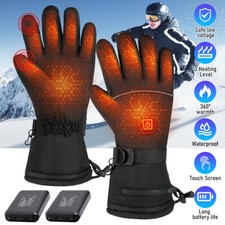 XL Guantes Térmicos Con Calefacción Para Salir Invierno Frio Eléctrico Caliente