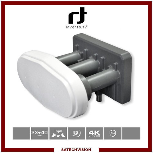 Lnb monoblock triplefeed - monoblock,