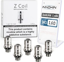 Bobine Innokin Zenith Z, KAL 1,6 ohm, funziona con tutti i serbatoi, Adept... 