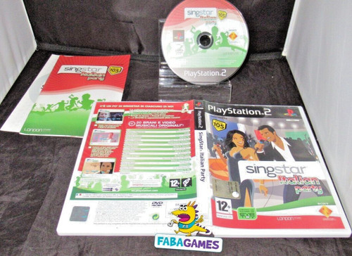 Ps2 singstar italian party - italian, _
