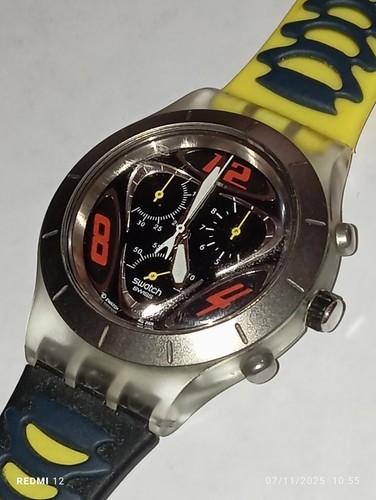 Swatch irony chrono diaphane - swatch,