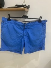 mc2 saint barth Pantalone Corto In Nylon Styled In S.barth Blu Turchese XXL