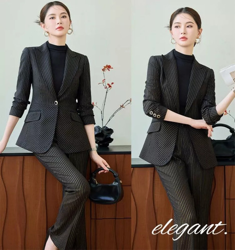 Completo donna elegante nero - completo,