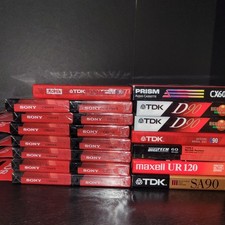 22 cassette audio vuote Sony