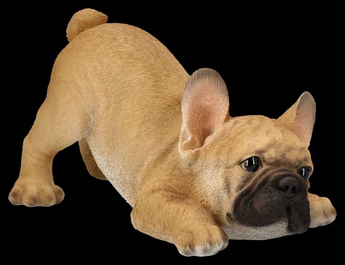 Statuetta cane francese - cane,