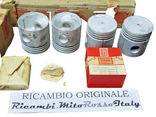 SERIE PISTONI COMPLETI FIAT 600 1 SERIE 60 mm+ 2/10 ORIGINALI PISTONS SET 908099