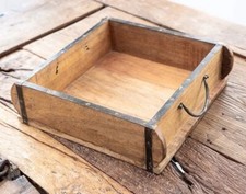 Antico legno vassoio vecchio - legno,