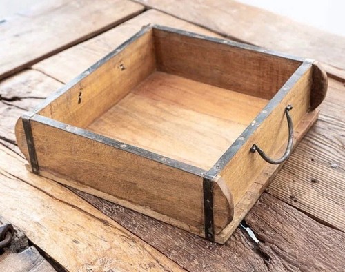 Antico legno vassoio - legno,