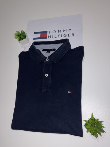 Polo tommy hilfiger blu navy - hilfiger,