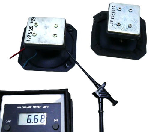 Coppia tweeter electro - tweeter,