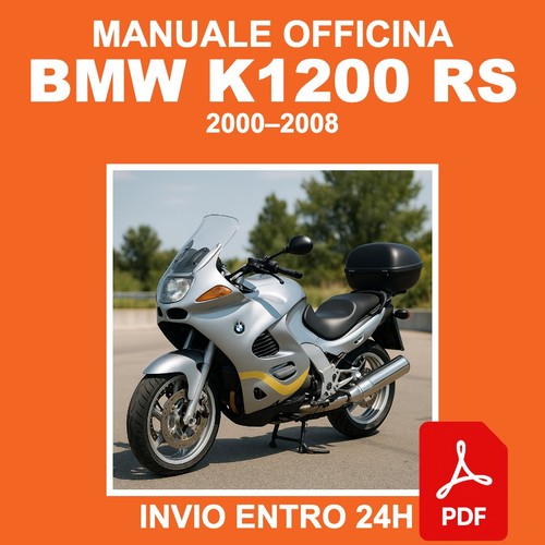 Manuale officina bmw k1200 - officina, rs
