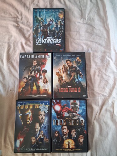 Lotto dvd marvel avengers - dvd, +