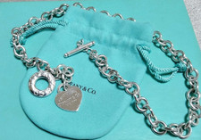 Autentica collana Tiffany & Co. Return to Tiffany Heart Tag Toggle in...