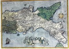 Antiche mappe Italiane stampa