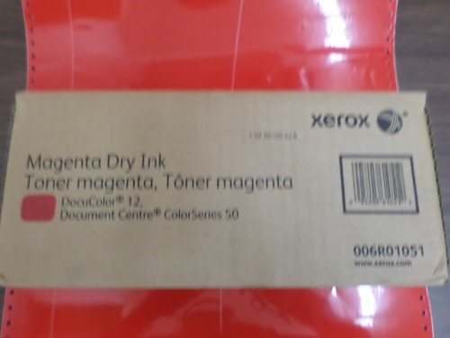 Xerox magenta dry ink toner - xerox,