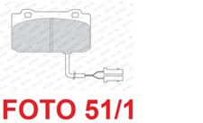 SERIE PASTIGLIE FRENO ANTERIORE ALFA ROMEO A/33 ALFASUD SPRINT-ARNA ->89