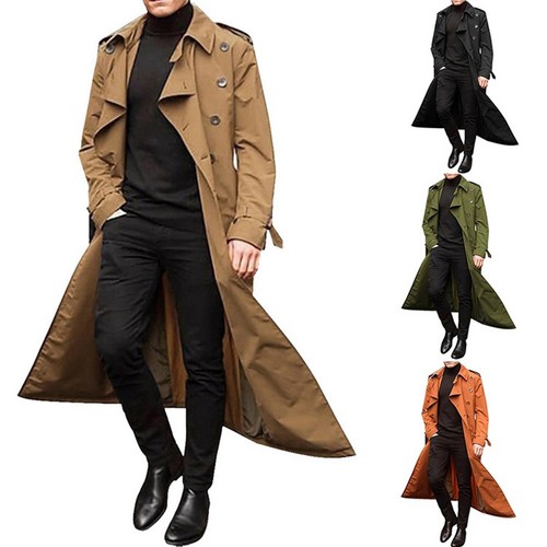 Trench long homme timeless - long,