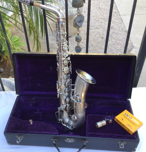 Sassofono vintage argento - , the