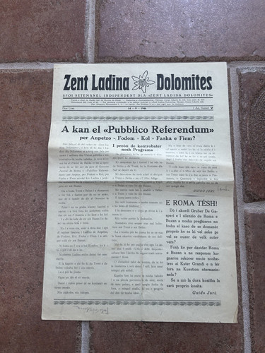 Zent ladina dolomites - zent,