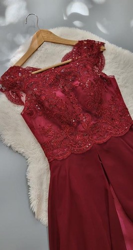 Abito donna esclusivo bordeaux