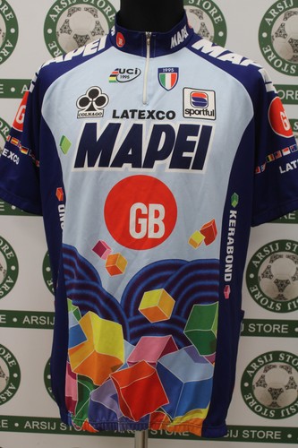 Maglia ciclismo mapei xxl - maglia, tg