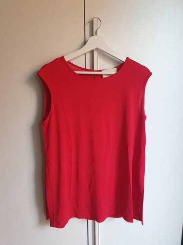 Top donna rosso senza - top,