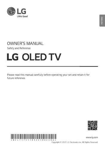 Oled series manuale - lg,