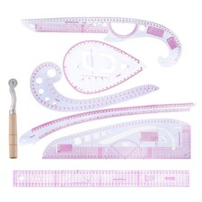 Set righello curvo, 7 pezzi