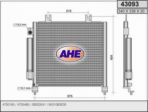 Condensatore climatizzatore - yy,