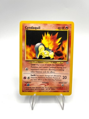 Carta pokemon cyndaquil - cyndaquil, set