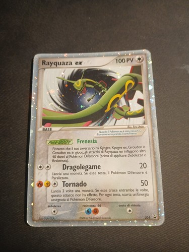 Carta pokemon rayquaza - pokemon, 039