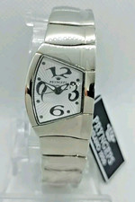 OROLOGIO DONNA PRYNGEPS MILANO QUADRANTE ARGENTO NUMERI STILE GAGA',CASSA 20mm