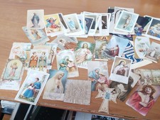 LOTTO DI N. 90 SANTINI ANTICHI DI CUI '30 FUSTELLATI' -IN VARI FORMATI VEDI FOTO