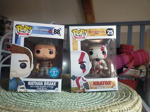 Lot funko pop uncharted - funko,