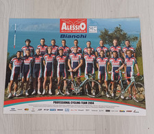 Poster Alessio Bianchi Pro Cycling Team 2004 43x31cm nos