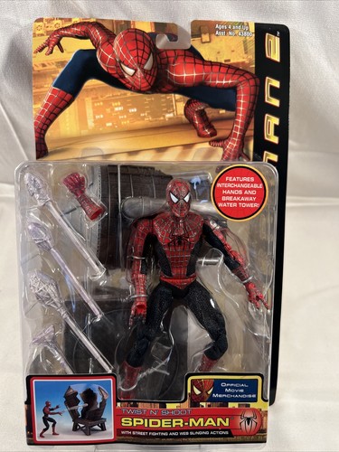 2004 toy biz spiderman - spiderman, twist