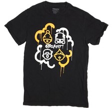 Truckfit Boys T Shirt Short Sleeve Black Size Small