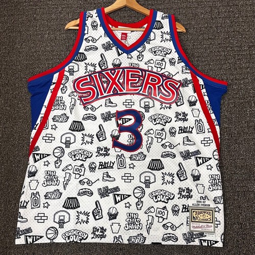 Maglia mitchell ness 76ers - ness,
