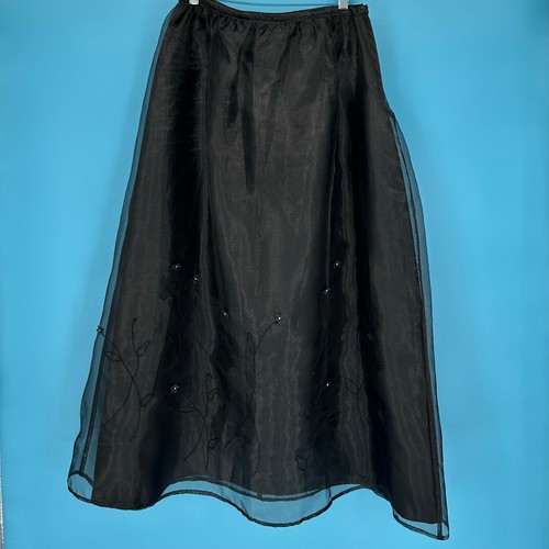 Maxi gonna strutturata - gonna, organza