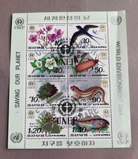 Foglio Fauna Flora Air Mail