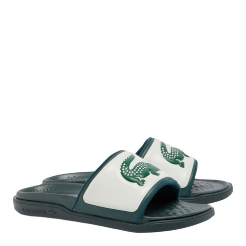 Ciabatte lacoste verde uomo - ciabatte,