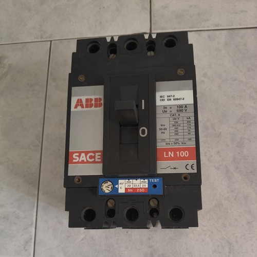Abb sace 100 - sace, circuit