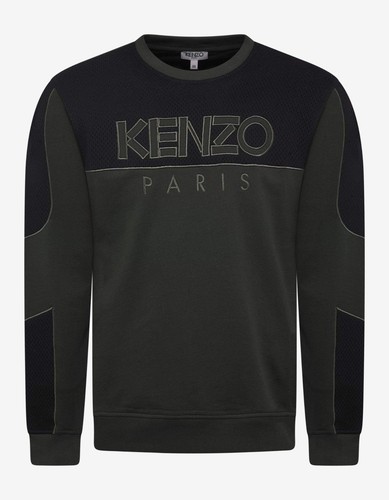Felpa kenzo khaki doppio - kenzo,